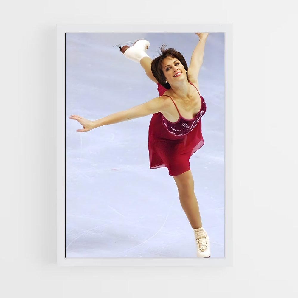 Poster Dorothy de hamill – affiche Patinage artistique (vue 3)